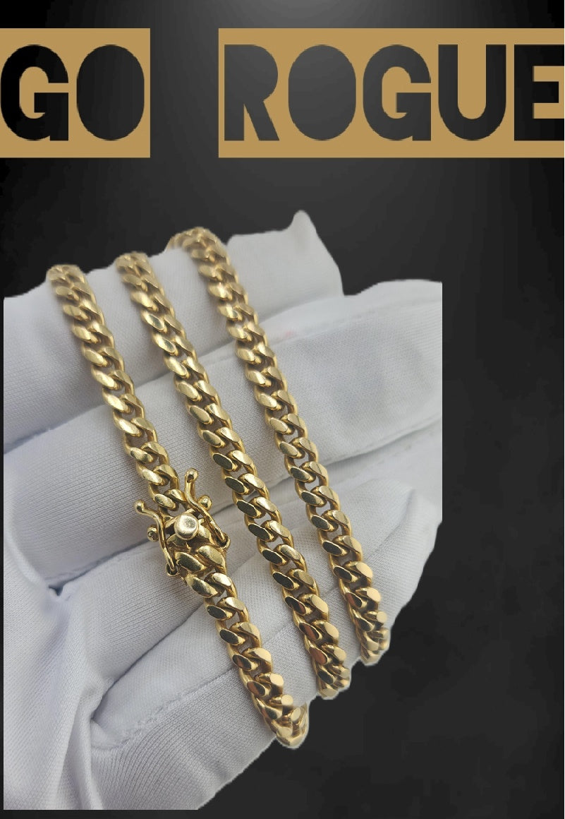 14k Gold Cuban Link Chain