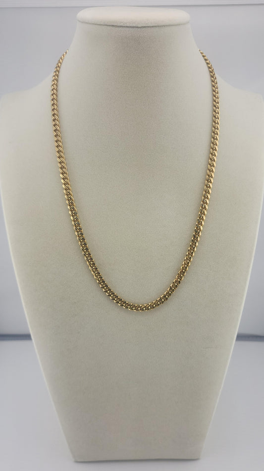 14k Gold Cuban Link Chain