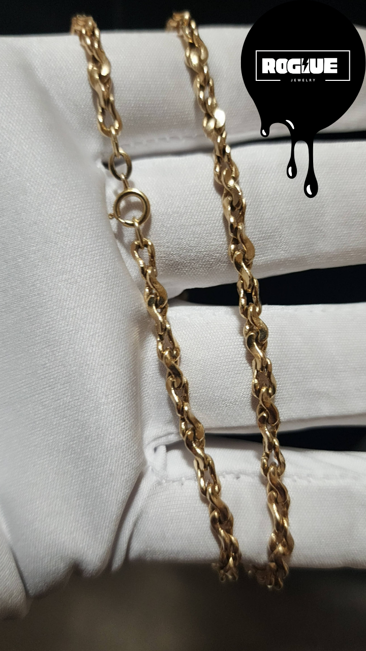 pic of 8inch 14k gold bracelet