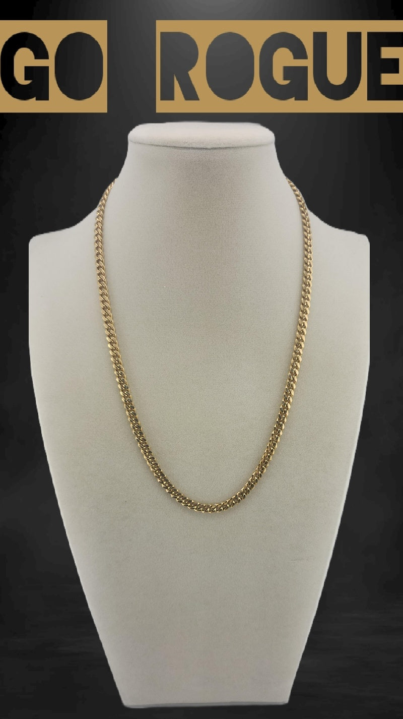 14k Gold Cuban Link Chain