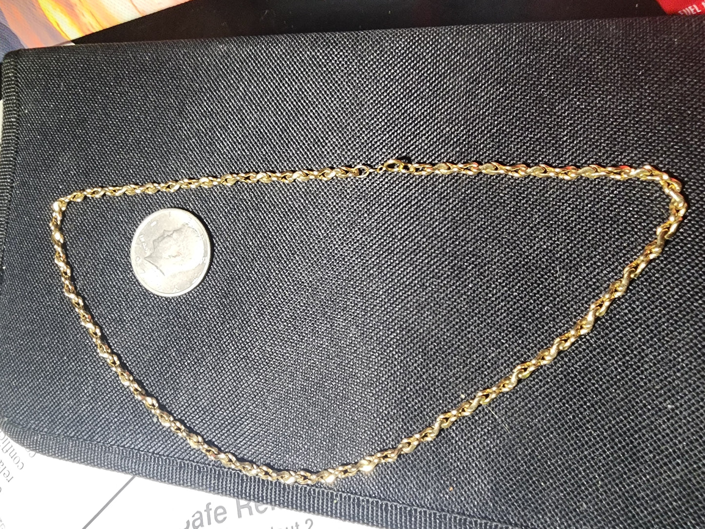 14K Gold Fantasia Rope Chain – 19” (4mm, 24.3g)